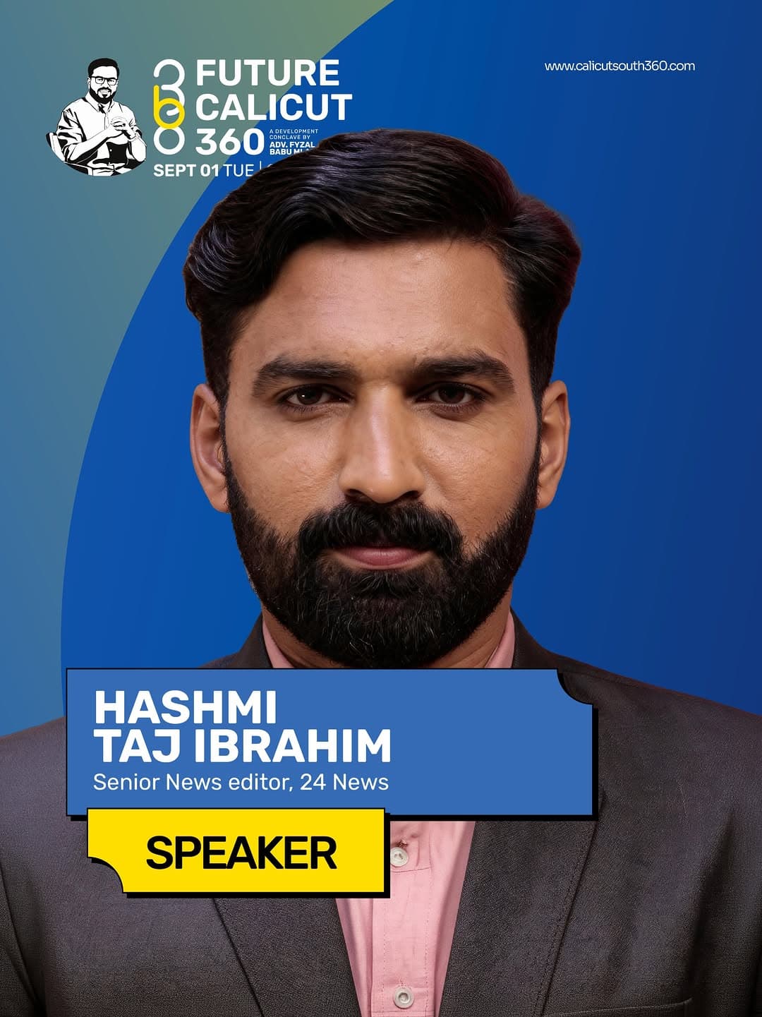 Hashmi Taj Ibrahim, Senior News Editor, 24 News